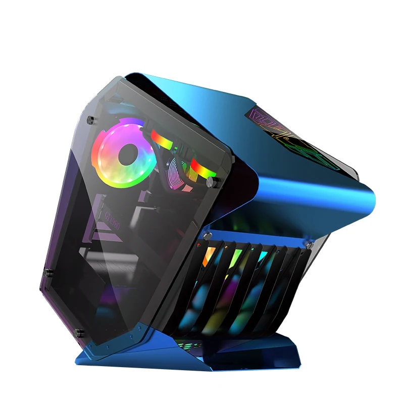 Model 1612 Micro ATX Special Shaped Gaming Case view 6