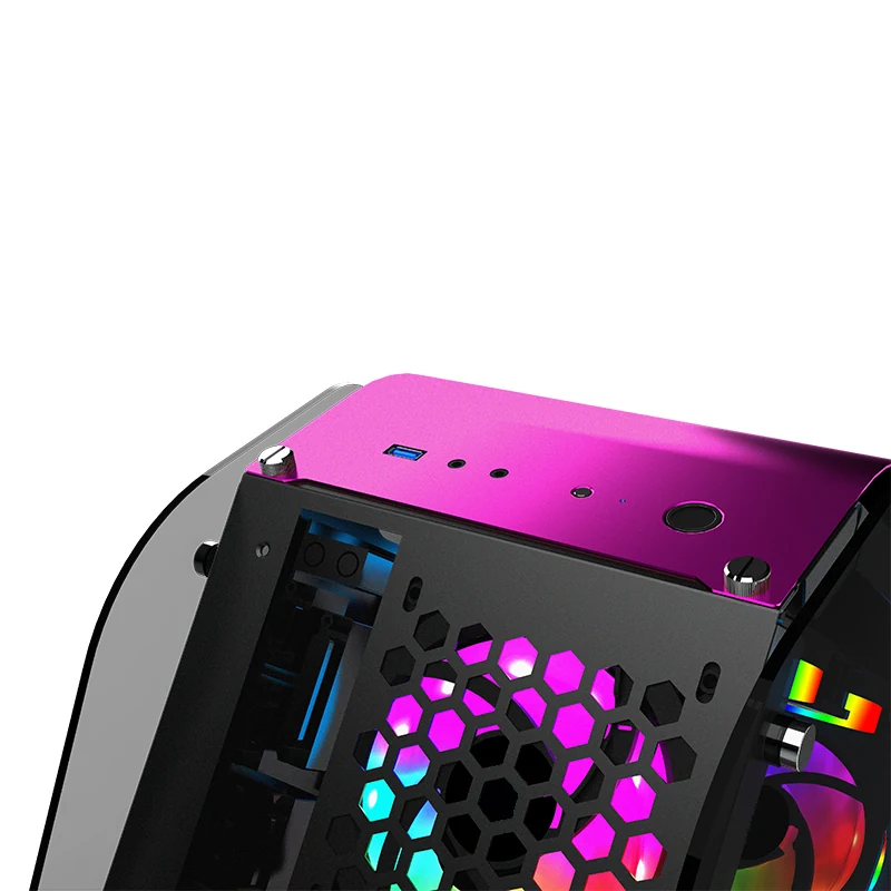 Model 1612 Micro ATX Special Shaped Gaming Case view 4