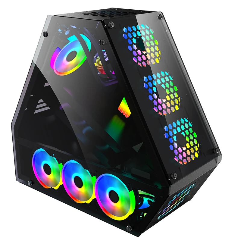 Model 1613 ATX Special Shaped Gaming Case view 4