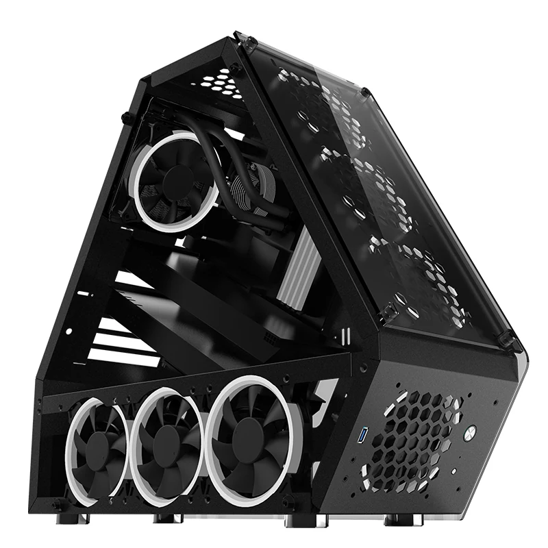 Model 1613 ATX Special Shaped Gaming Case view 3