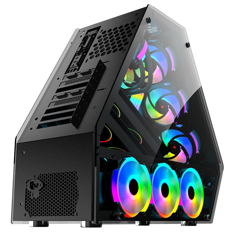 Model 1613 ATX Special Shaped Gaming Case view 2