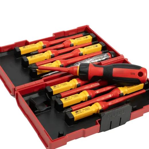 13pcs VDE Interchangeable Screwdriver Set - view 2