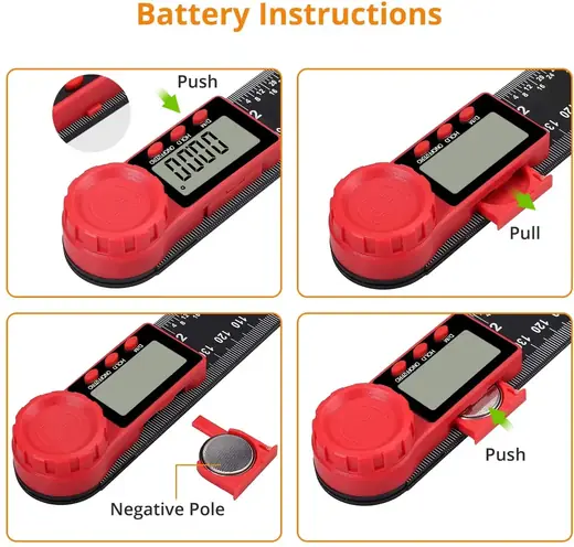200mm Angle Finder With Ruler - view 4