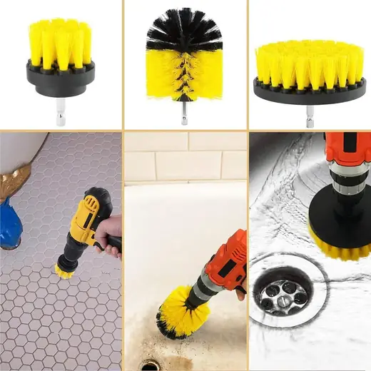3pcs Drill Brush Set - view 3