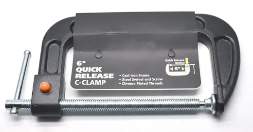 6 Inch Quick-Release C Clamp - view 3