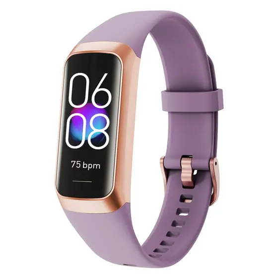 1.1 Inches AMOLED Heart Rate SpO2 Body Temperature Activity Tracker - view 5