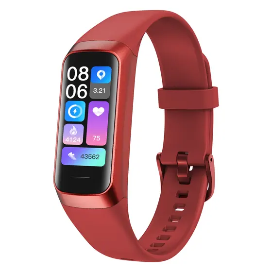 1.1 Inches AMOLED Heart Rate SpO2 Body Temperature Activity Tracker - view 6
