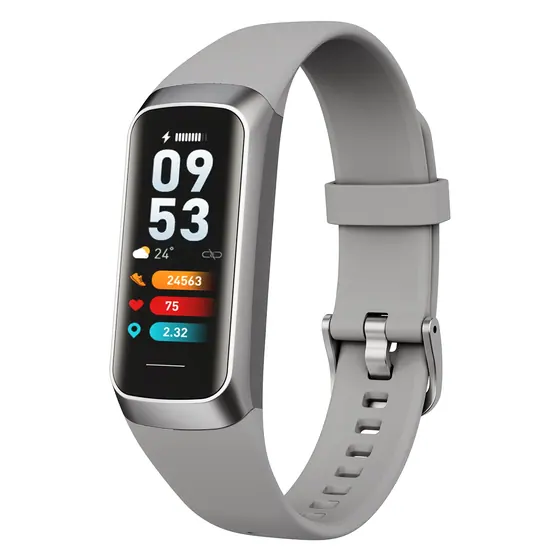 1.1 Inches AMOLED Heart Rate SpO2 Body Temperature Activity Tracker - view 7