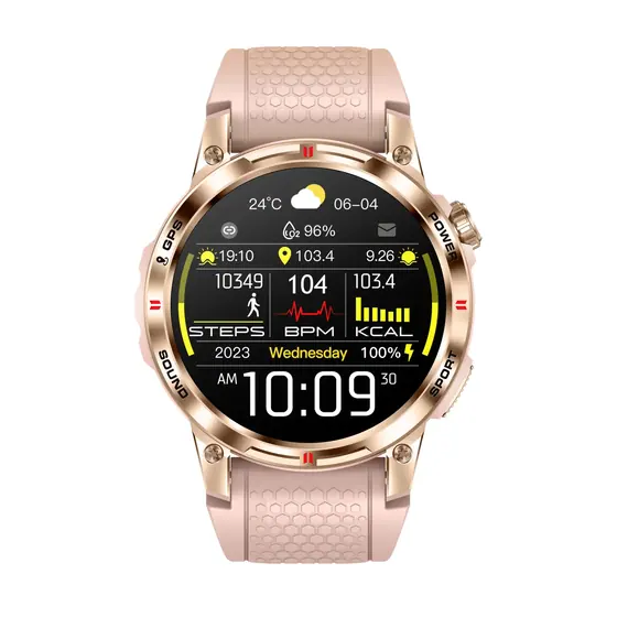 1.508 Inch AMOLED Display GPS Sport Heart Rate SpO2 Monitor Bluetooth Calling Watch - view 2