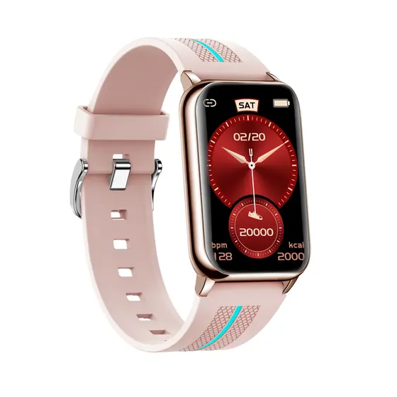 1.57 Inch Hyperboloid Screen Blood Oxygen Heart Rate Monitoring Smart Watch With Two-Tone Strap - view 4