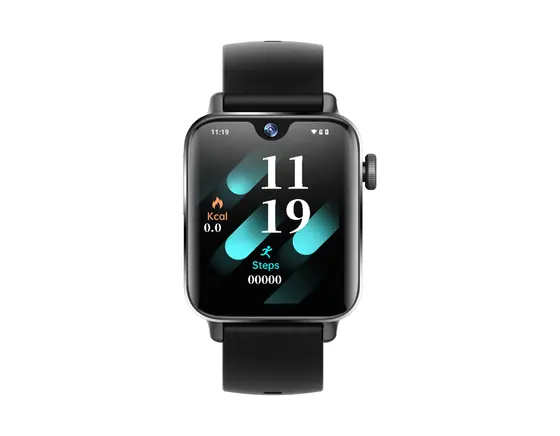 4G SIM Card Android GPS SpO2 Heart Rate Body Temperature Digital Smart Health Watch - view 2