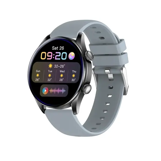 Bluetooth Calling SpO2 Body Temperature HR Monitoring Smart Watch With Intelligence Voice Assistant - view 2