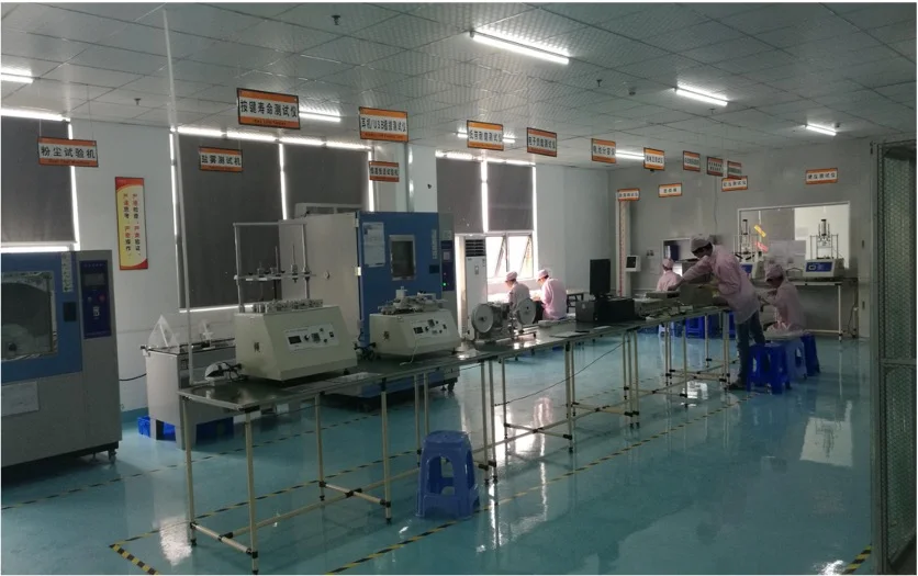 Reliability and environmental test chambers in the Unique quality laboratory