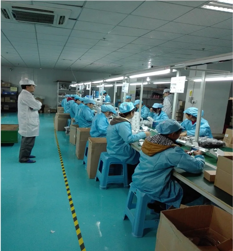 Final assembly and function test stations at the Unique plant