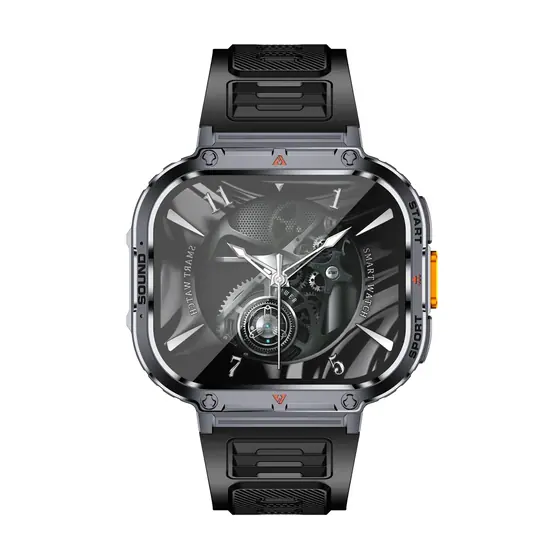 NX23 Outdoor Flashlight AI Assistant Bluetooth Calling Health Sport Smartwatch