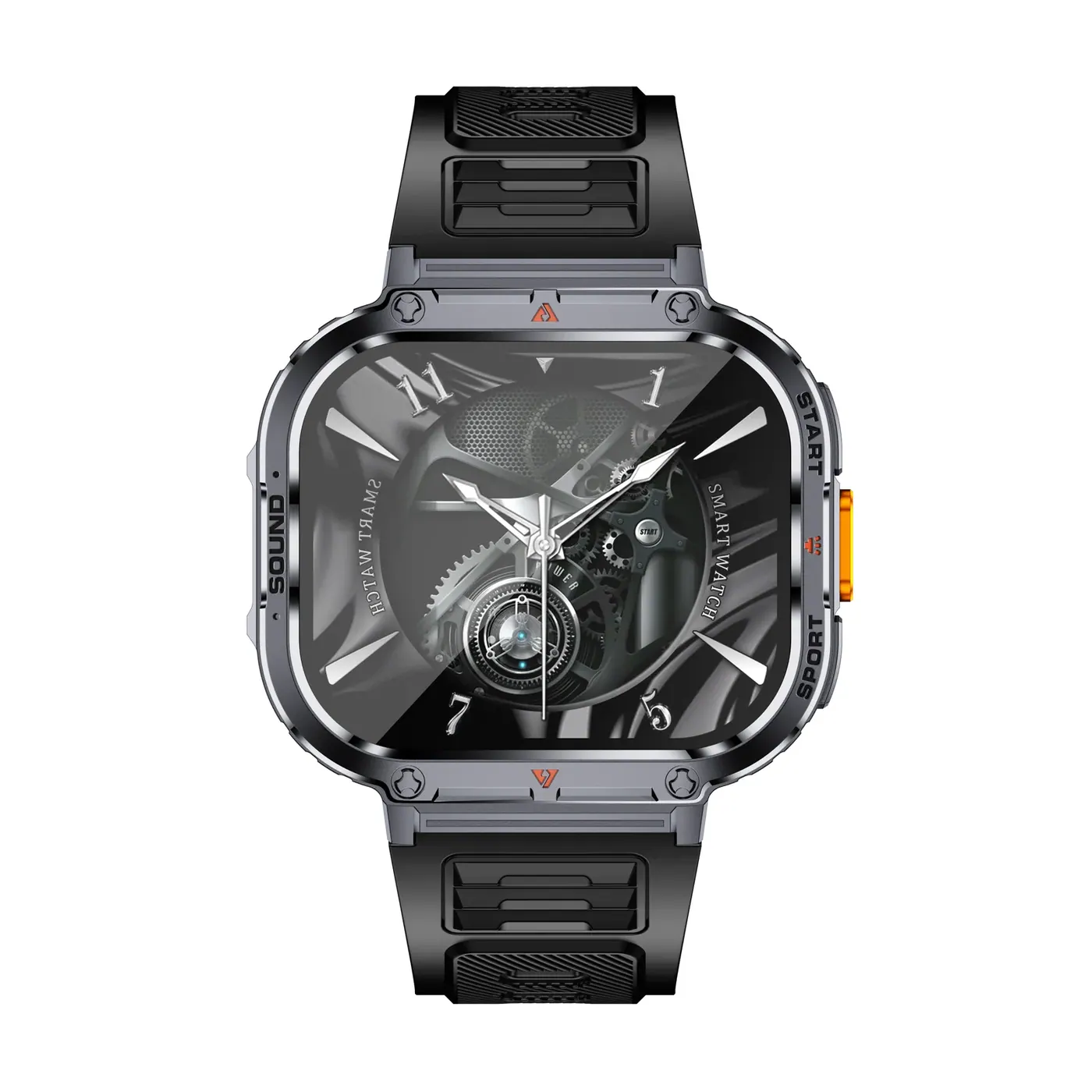 NX23 Outdoor Flashlight AI Assistant Bluetooth Calling Health Sport Smartwatch