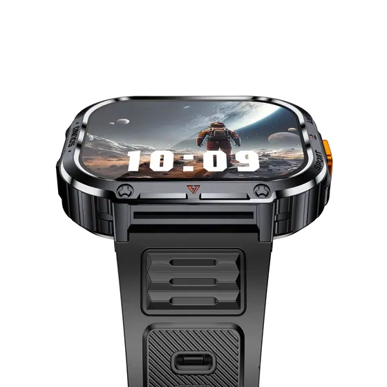 NX23 Outdoor Flashlight AI Assistant Bluetooth Calling Health Sport Smartwatch - view 4