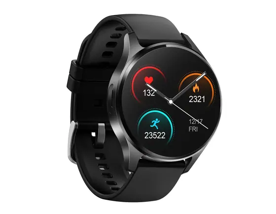 Round 4G SIM Card Android GPS ECG SpO2 Heart Rate Infrared Body Temperature Digital Smart Health Watch - view 4