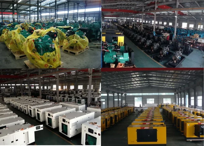 Unite Power generator sets in the workshop