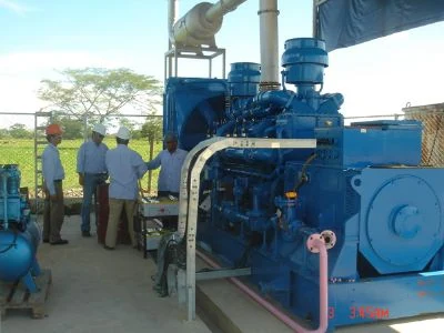 500 kW gas generator installed in Colombia