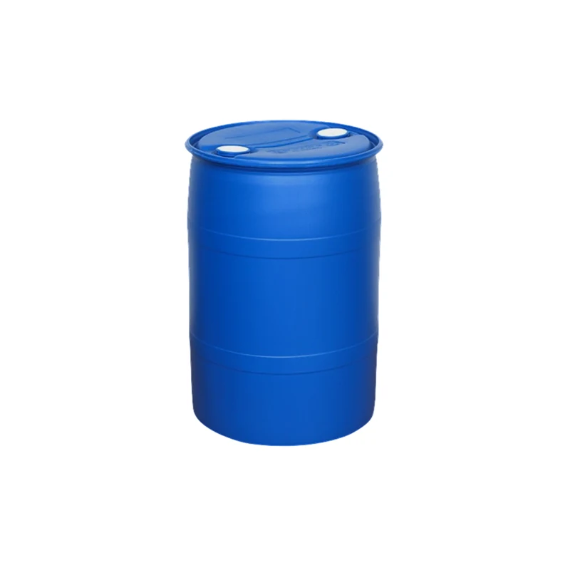 120 litre tight head plastic drum in blue