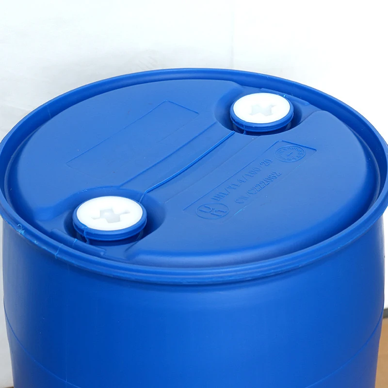 Double rolling ring detail on a 200L drum