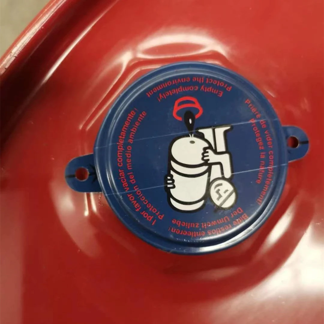 Drum cap seal crimped onto a drum closure