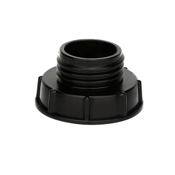 IBC adapter converting M80x3 female to S60x6 male thread