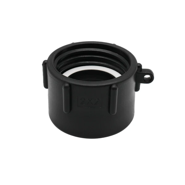 IBC fitting with S60x6 inlet and BSP female thread outlet