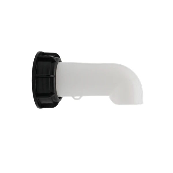 IBC outlet nozzle with S60x6 buttress cap and 40mm spout