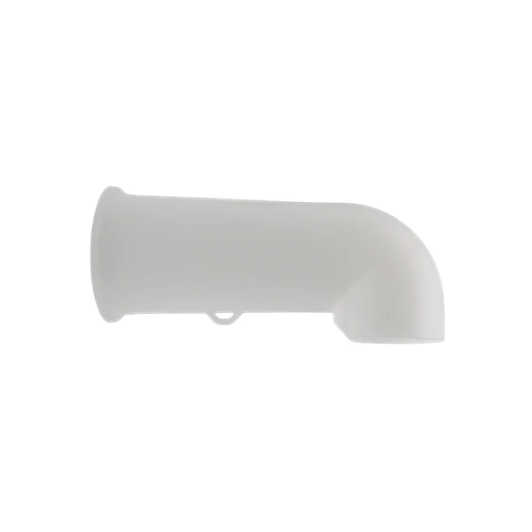 IBC outlet spout 40mm in natural polyethylene