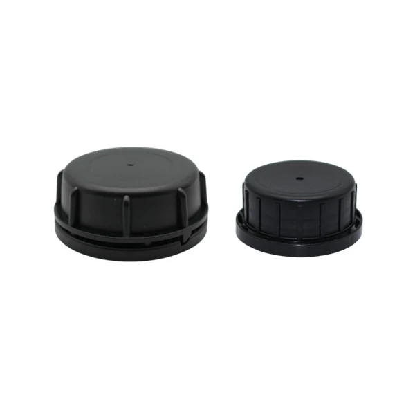 Tamper evident vented jerry can closure in HDPE