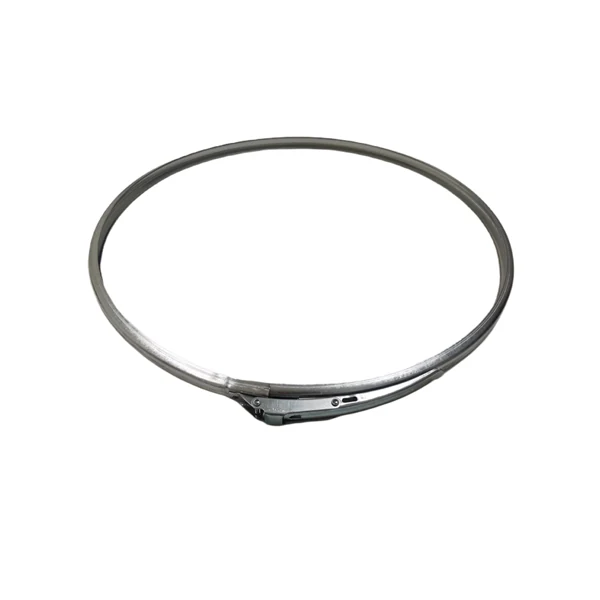 Lever lock drum ring for open head steel drums