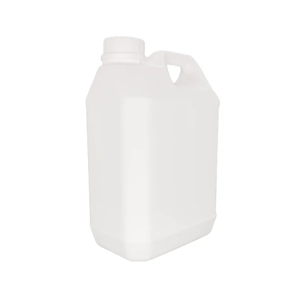 Plastic jerry can with tamper evident screw cap