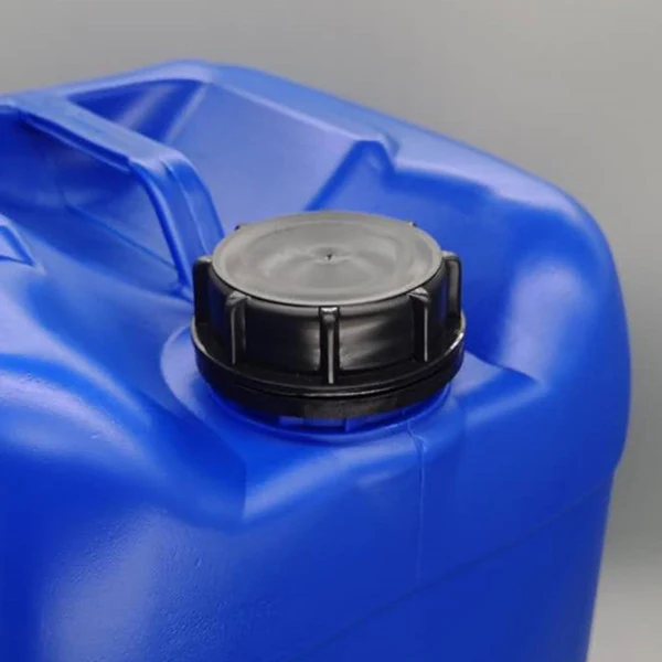 Black tamper evident jerry can closure cap