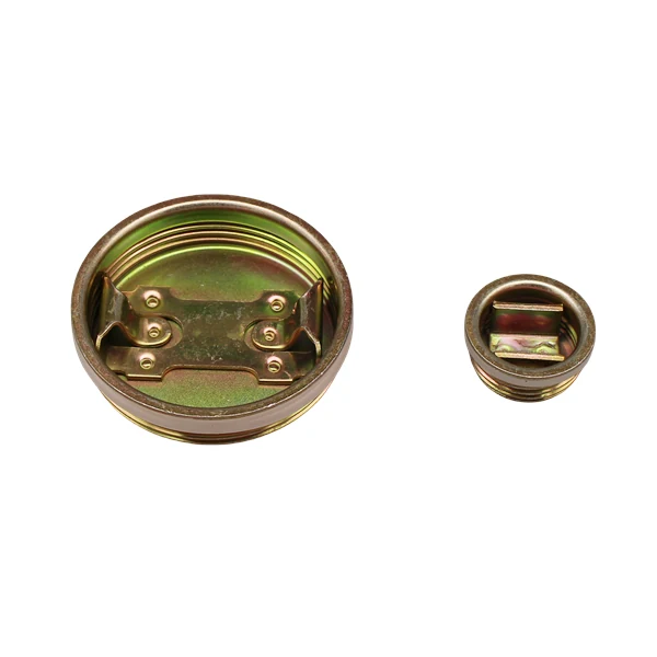 Steel drum closures in 2 inch and 3/4 inch sizes