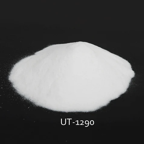 Close view of UT-1290 TPU hot melt adhesive powder