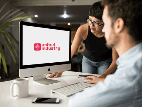 Office workstation at Shanghai United Industry