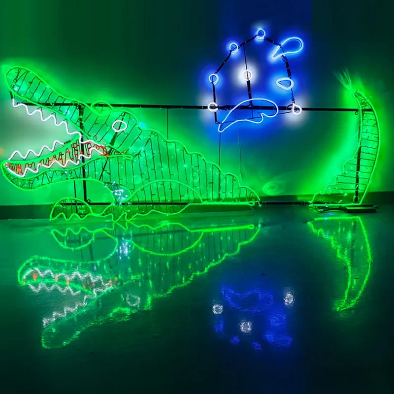 Crocodile Motif Light
