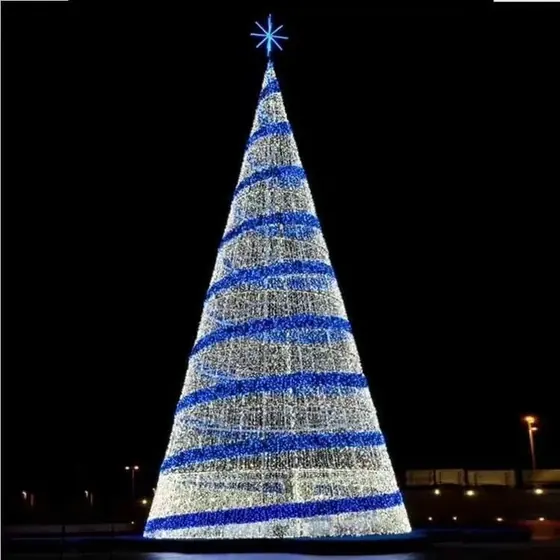Cone Christmas Tree Motif Light detail 2