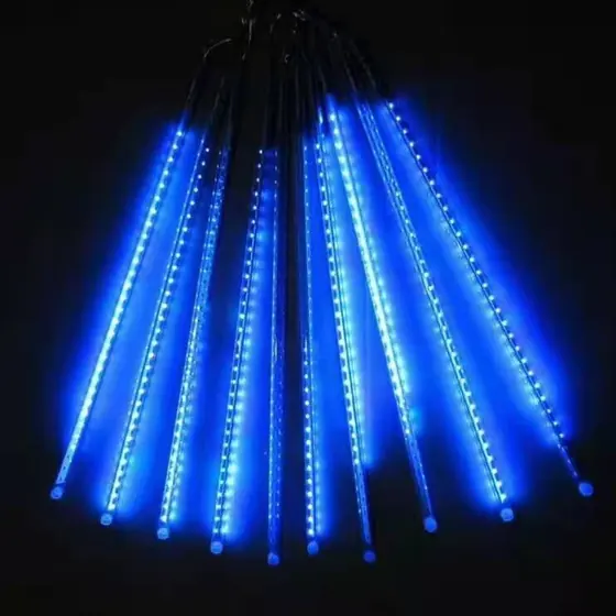 Blue Meteor Shower Light Set detail 2