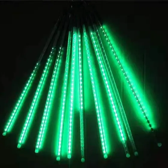 Green Meteor Shower Light Set