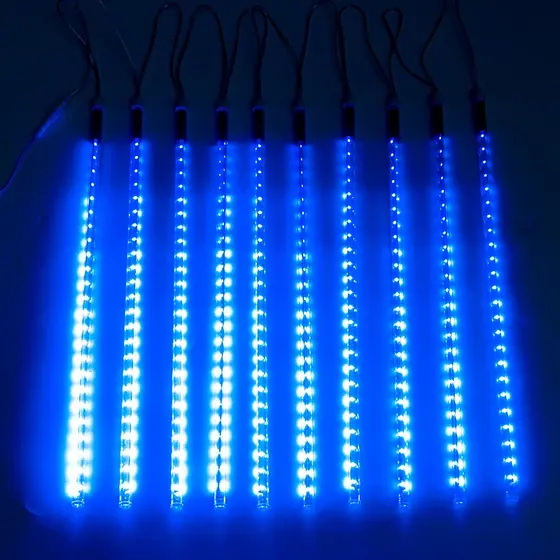 Blue Meteor Shower Light Set detail 1
