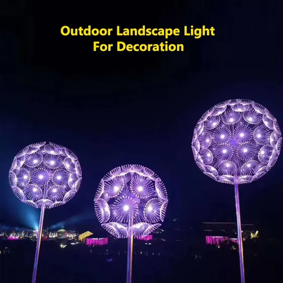Acrylic LED Dandelion Light detail 5