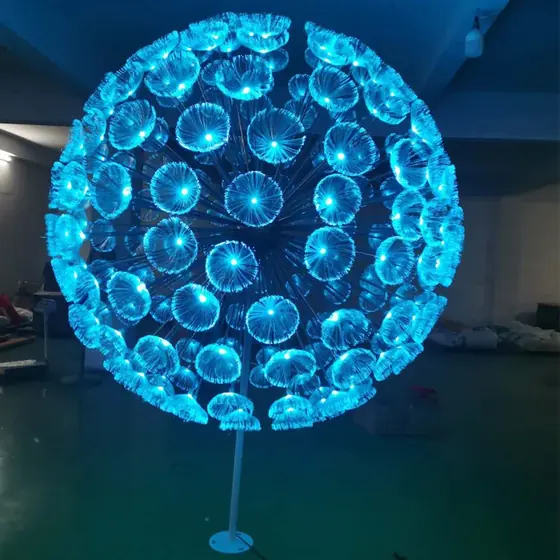 LED Dandelion Ball Light detail 3