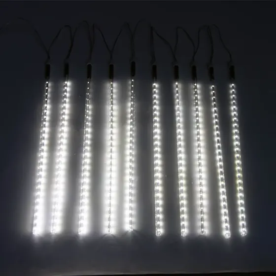 White LED Meteor Shower Light Set