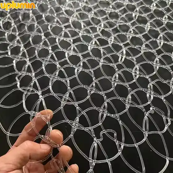 PVC Tinsel Motif Decoration Material detail 1