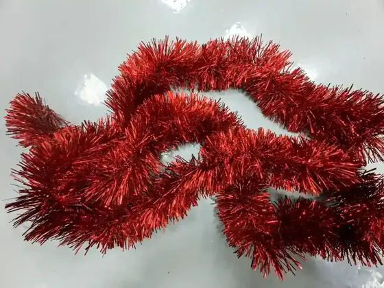 PVC Tinsel Motif Decoration Material detail 3