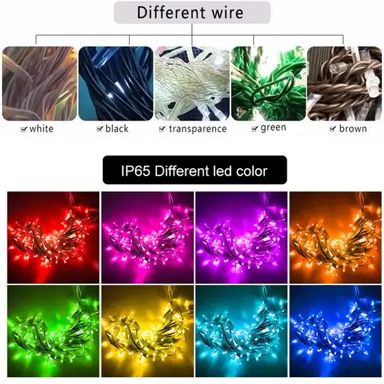 Rubber Cable String Light detail 3