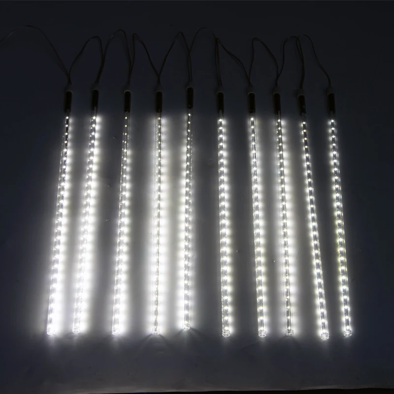 White LED Meteor Shower Light Set